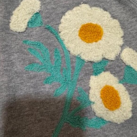 Lucky Brand Women's Long Sleeve Crew Neck Daisy Fresh Sweatshirt - Picture 2 of 14